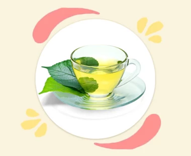 food for silky smooth hair – green tea