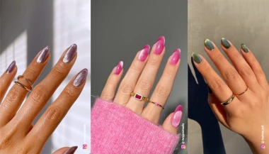 Wedding Season Nail Inspo: We Can’t Get Over These 5 Velvet Nail Colours