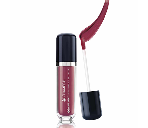 Chambor Extreme Wear Transfer-Proof Liquid Lipstick Make-up - Fall In Rose#404