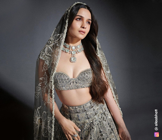 Alia Bhatt Indian Couture Week Look