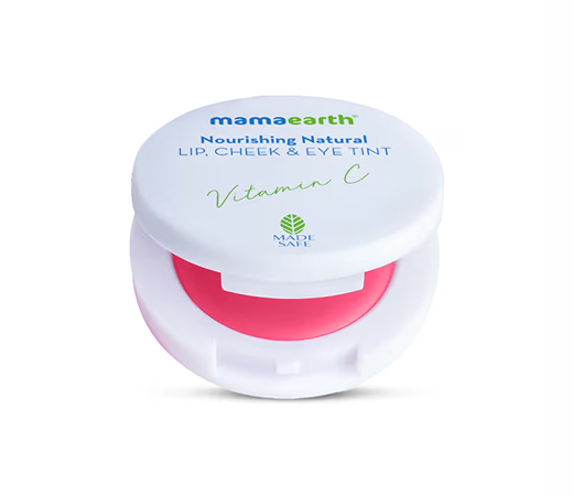 Mamaearth Nourishing Natural Lip Cheek & Eye Tint With Vitamin C & Beetroot - 01 Beet Red