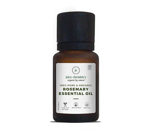 Juicy Chemistry 100% Organic Rosemary Essential Oil