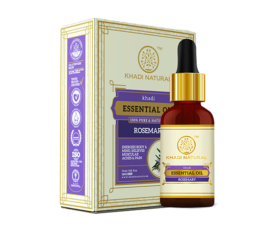 Khadi Natural Rosemary Essential Oil Prevent Hair Fall