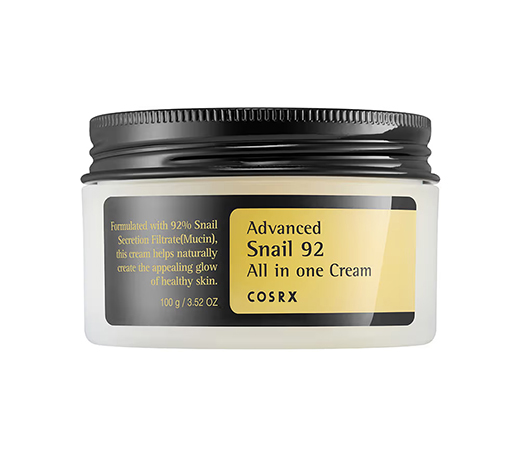 COSRX Advanced Snail Mucin 92 All In One Cream with Hyaluronic Acid