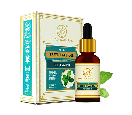 Khadi Natural Peppermint Essential Oil