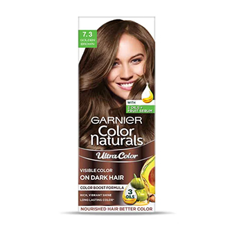 Garnier Color Naturals Ultra Hair Color - 7.3 Golden Brown
