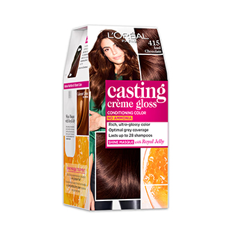 L'Oreal Paris Casting Creme Gloss Hair Color - 415 Iced Chocolate
Chocolate Brown Hair Color
