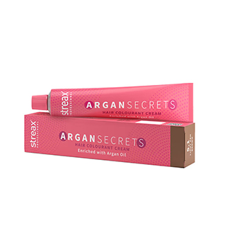 Streax Professional Argan Secrets Hair Colourant Cream - Light Ash Brown 5.1
