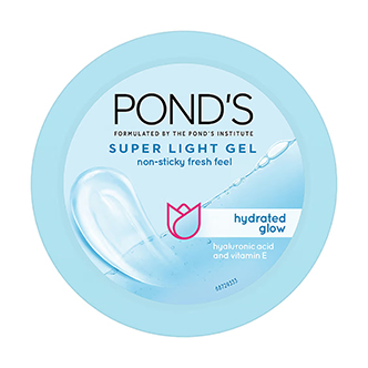 Ponds Super Light Gel Oil Free Moisturiser With Hyaluronic Acid + Vitamin E
