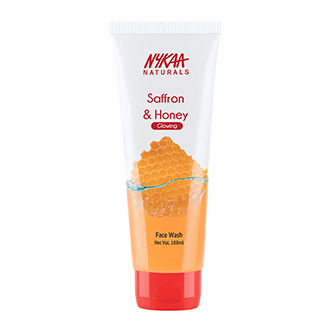 Nykaa Naturals Saffron & Honey Face Wash for Glowing Skin