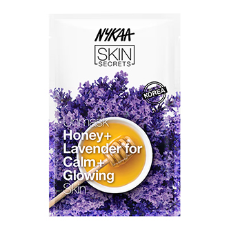 Nykaa Naturals Skin Secrets Exotic Indulgence Honey + Lavender Sheet Mask