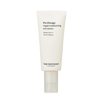 The Face Shop The Therapy Vegan Moisturizing Sun Serum