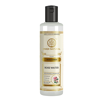 Khadi Natural Herbal Skin Toner Rose Water