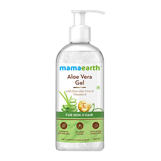 Mamaearth Aloe Vera Gel With Vitamin E For Skin and Hair