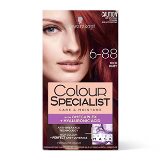 Schwarzkopf Colour Specialist Permanent Hair Colour - 6.88 Rich Ruby