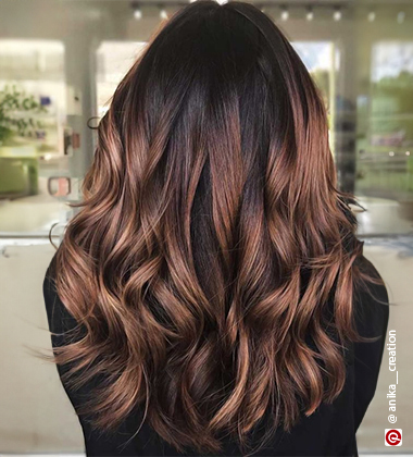 Brown ombre hair colour