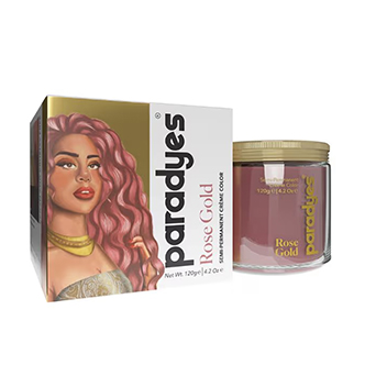 Paradyes Ammonia Free Semi-Permanent Hair Color - Rose Gold