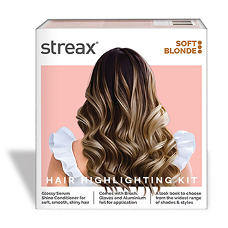 Streax Hair Colour Highlighting Kit - Soft Blonde