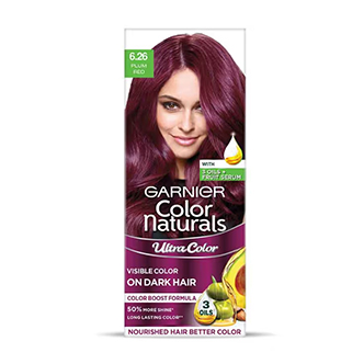 Garnier Color Naturals Ultra Hair Color - 6.26 Plum Red