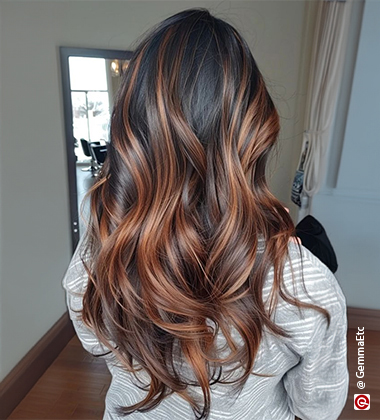 copper hair Highlights