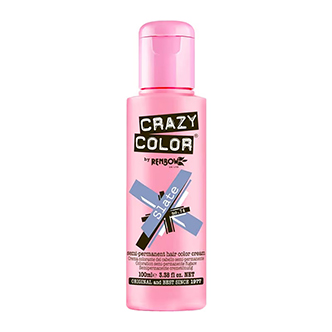 Crazy Color Semi Permanent Hair Color Cream - Slate No. 74
