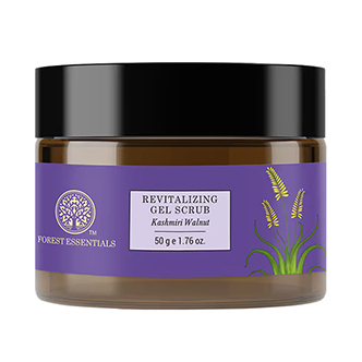 Forest Essentials Revitalising Kashmiri Walnut Exfoliating Scrub, Ayurvedic Tan Removal Walnut Scrub
