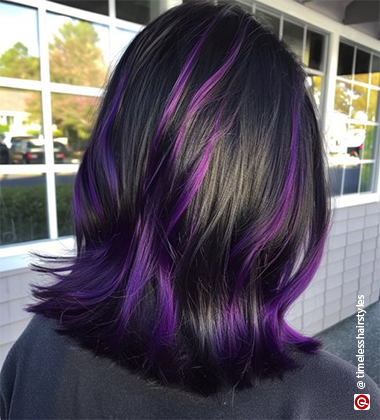 Purple Highlights