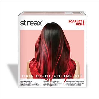 Streax Hair Colour Highlighting Kit - Scarlet Red