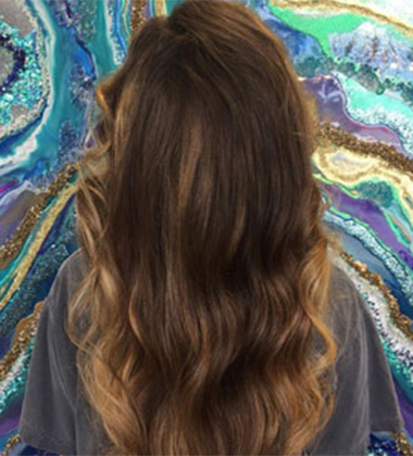 Brunette balayage