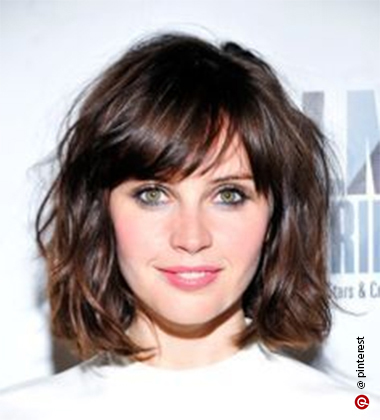  woman with layered bob