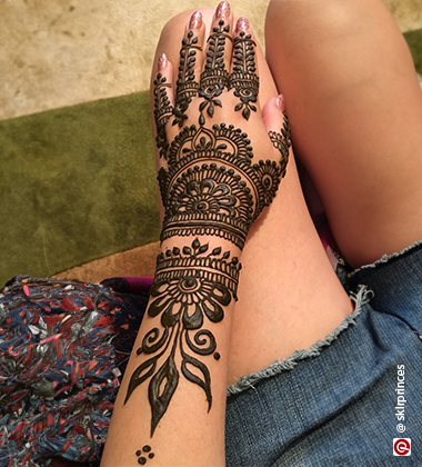 bridal mehandi