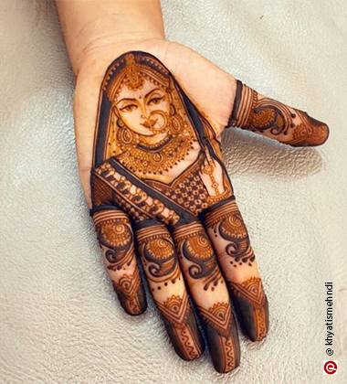 mehendi designs for bride