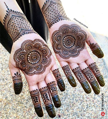 mehendi designs for bride