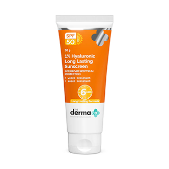  The Derma Co 1% Hyaluronic Long Lasting Sunscreen
