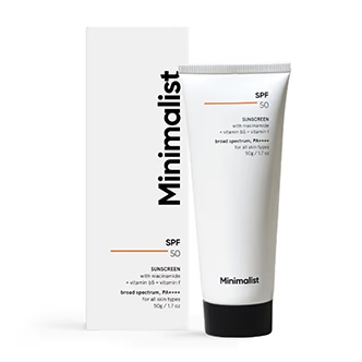 Minimalist SPF 50 Sunscreen
