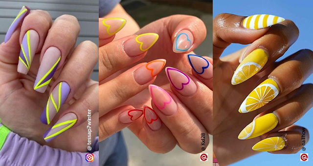 20 Neon Nail Designs That Scream ‘I’m the Main Character’