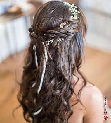  Reception Hairstyles - Crown Braid
