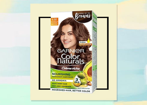 Garnier Hair Color – Tapsee’s Caramel Brown