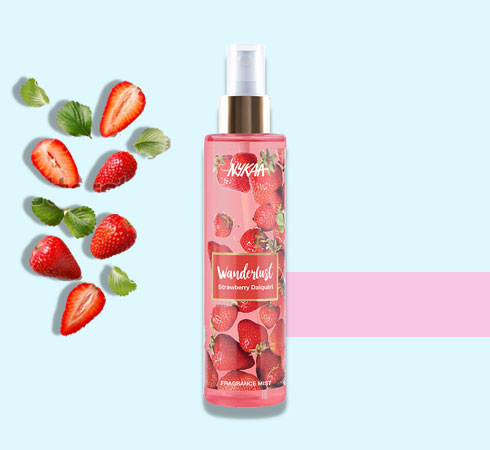 New Launch Alert: Nykaa Wanderlust Bath And Body Strawberry Daiquiri Range