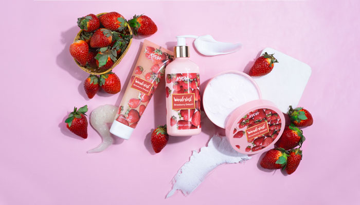 New Launch Alert: Nykaa Wanderlust Bath And Body Strawberry Daiquiri Range