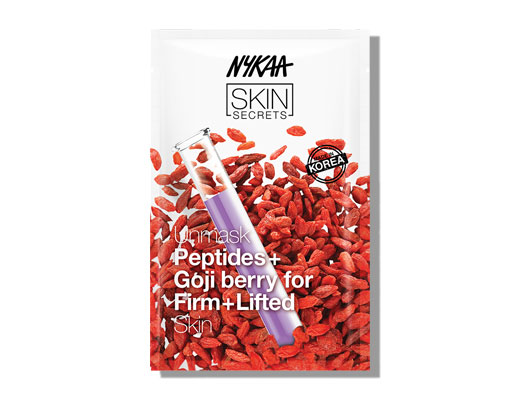 peptides for skin - nykaa-naturals-skin-secrets-active-skin-solutions-sheet-mask