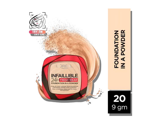  L’Oreal Paris Infallible 24H Fresh Wear Foundation in a Powder
