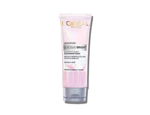 face wash for dull skin - L'Oreal Paris Glycolic Bright Daily Foaming Face Cleanser With Glycolic Acid For Dull Skin