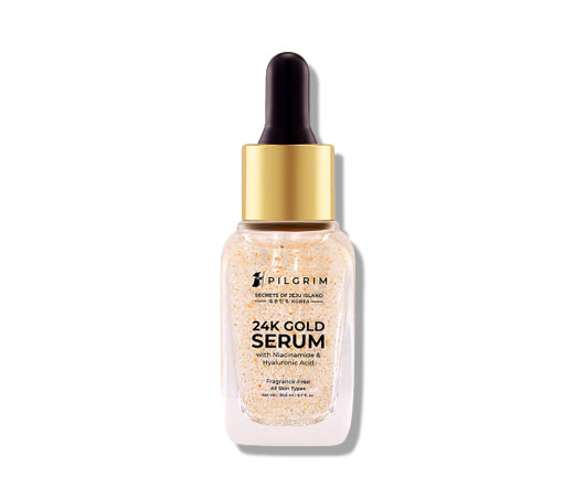 Pilgrim 24K Gold Face Serum with Niacinamide & Hyaluronic Acid