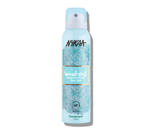 Nykaa wanderlust deodorant spray-mediterranean sea salt 