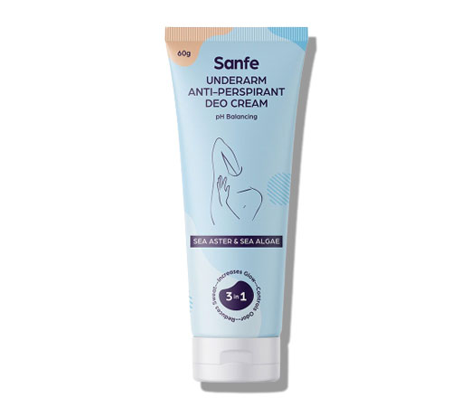 sanfe underarm antiperspirant and odour balancing deo