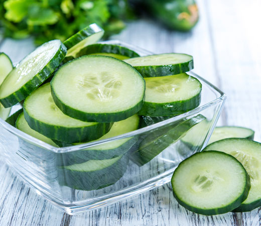 How To Get Glowing Skin- Cucumber