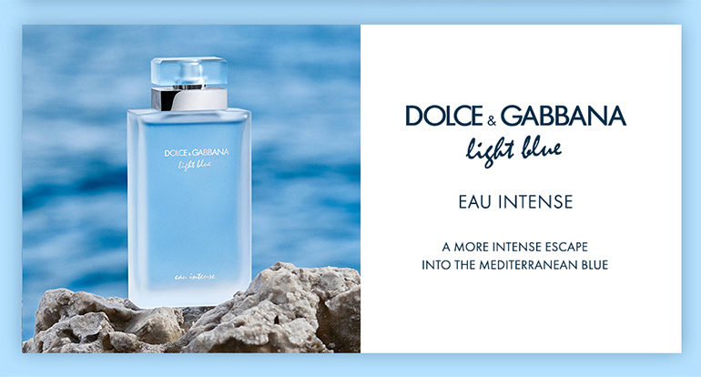 Dolce & Light Blue Eau Intense Eau De Parfum: Buy Dolce Gabbana Light Blue Eau Intense Eau De Parfum Online Best Price in India |