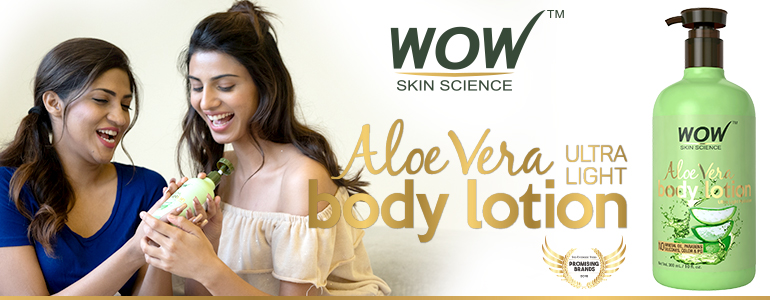 WOW Skin Science Aloe Vera Daily Body Lotion